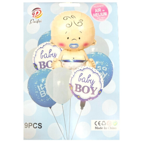 Set de Globo Baby Shower Celeste