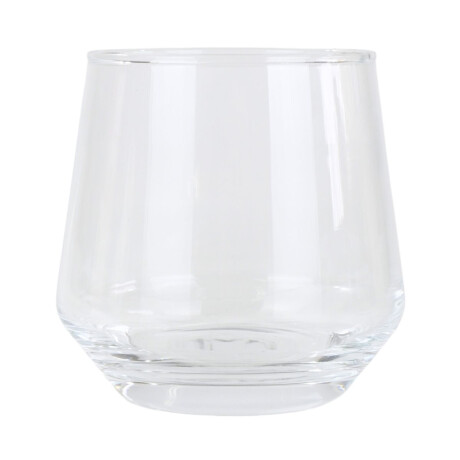 Vaso de vidrio liso tipo whisky 390ml Vaso de vidrio liso tipo whisky 390ml