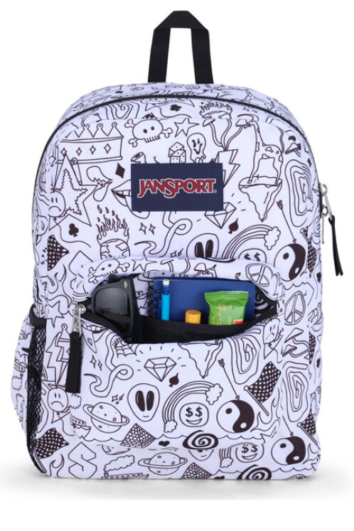 MOCHILA JANSPORT CROSS TOWN BROKEN BROADCAST