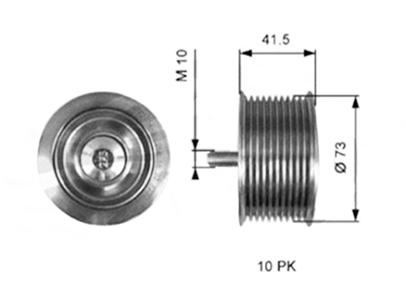 Tensor Guía Correa Accesorios 