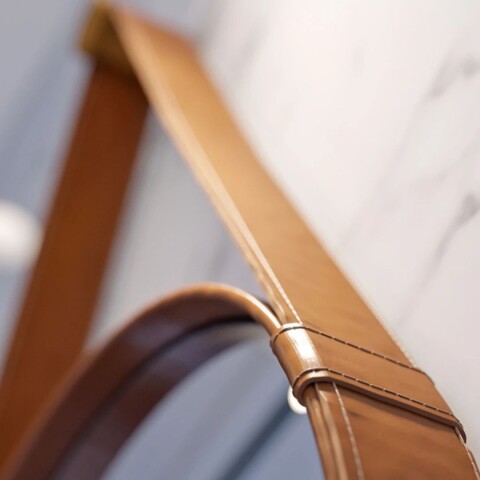 ESPEJO AQUA MAIS - LÍNEA MANHATTAN - MARRÓN - 60 CM ROBLES Espejo Aqua Mais - Línea Manhattan - Marrón - 60 Cm Robles