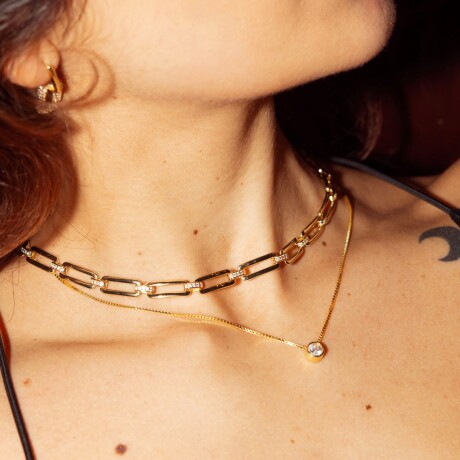 Collar Lover - Plata y Baño de Oro Collar Lover - Plata y Baño de Oro