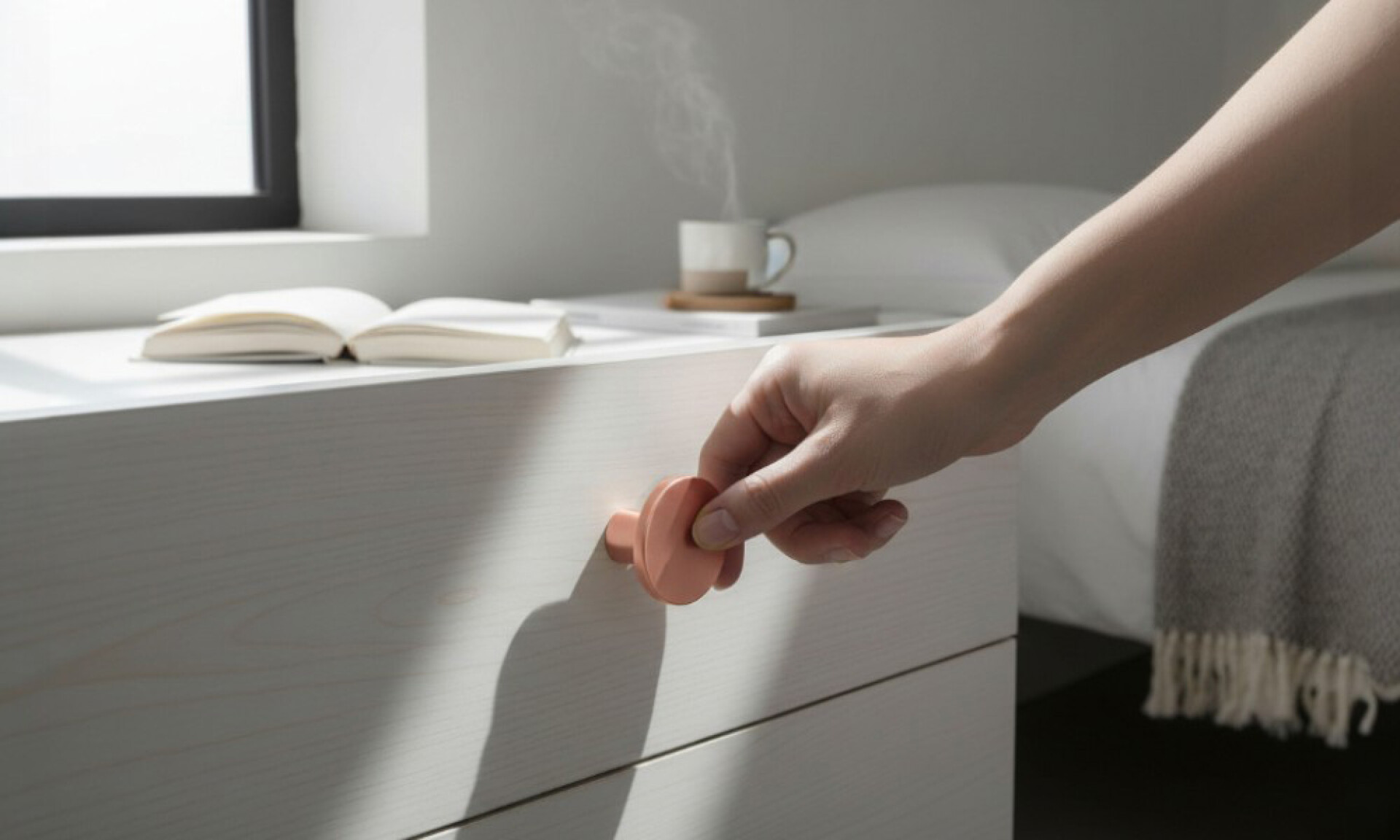 Tirador Pomo 774 Oro Rosa 