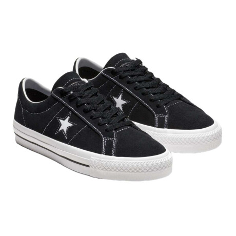 Championes Converse One Star Pro Ox Black/White Black/White