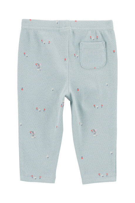 Set dos piezas de algodón, pantalón y body, diseño ratoncitos Sin color