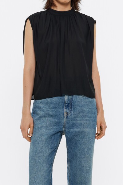 BLUSA FLUIDA Negro