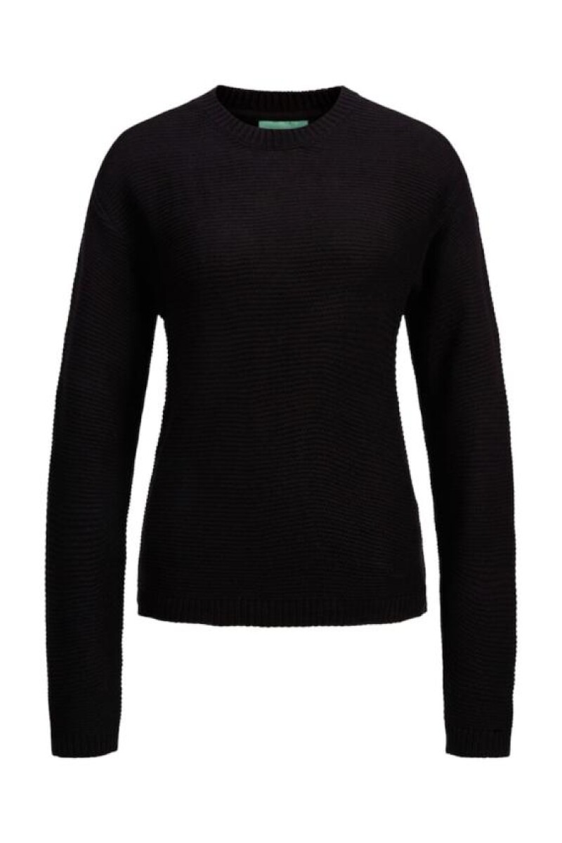 Sweater Sally Básico Tejido - Black 