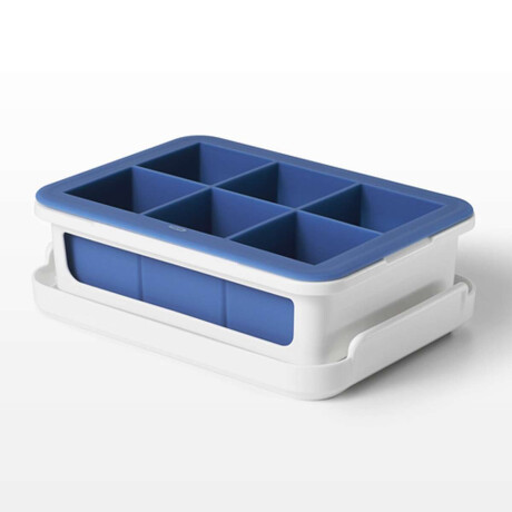 Oxo Gg Cubetera Con Tapa Hielos Grandes Apilable