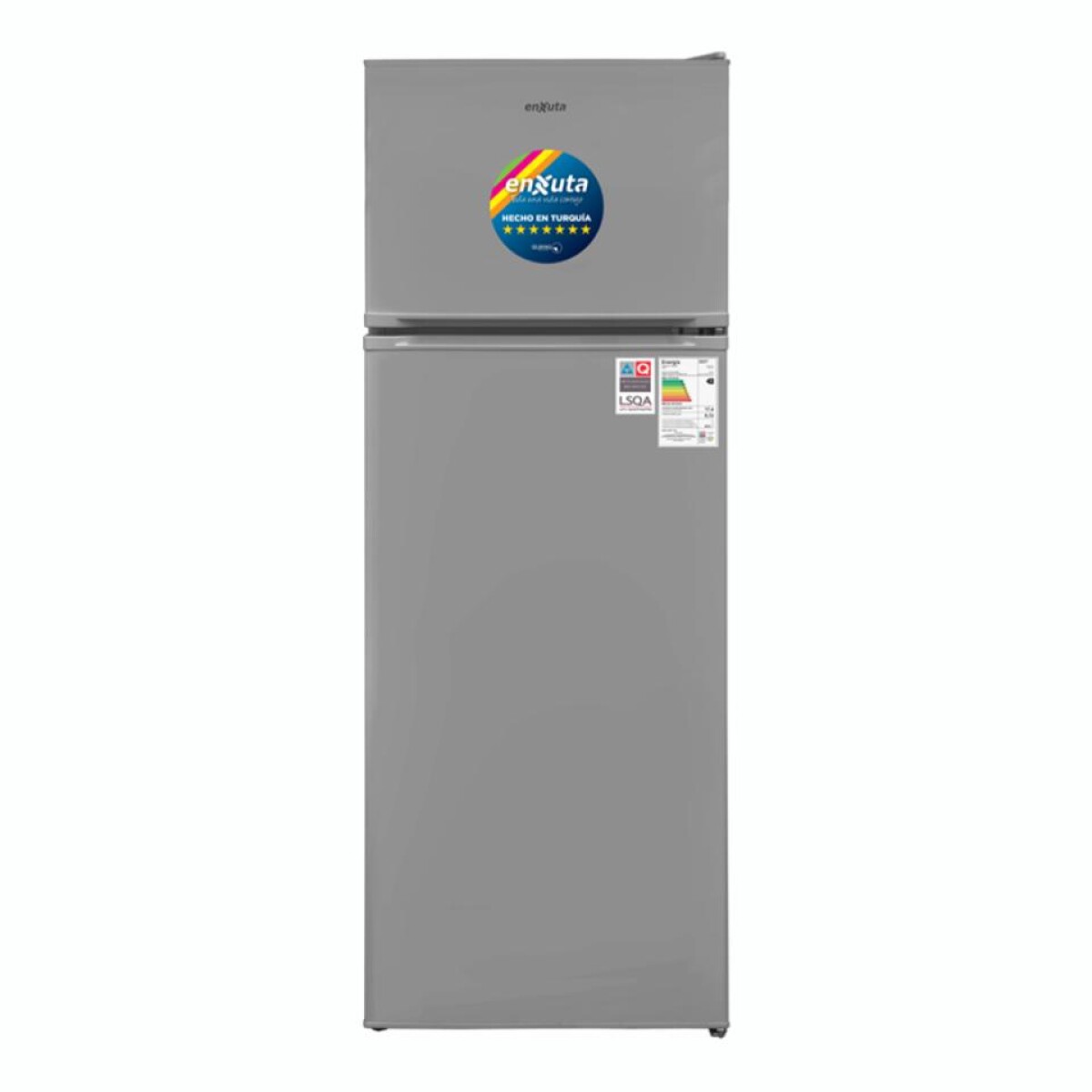 Refrigerador ENXUTA RENX14-215FHS Capacidad 213Lts Frío Húmedo 