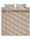 Juego funda nórdica satén MIMMI 240x220 arena Juego funda nórdica satén MIMMI 240x220 arena