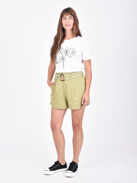 SHORT CAIRA OLIVA