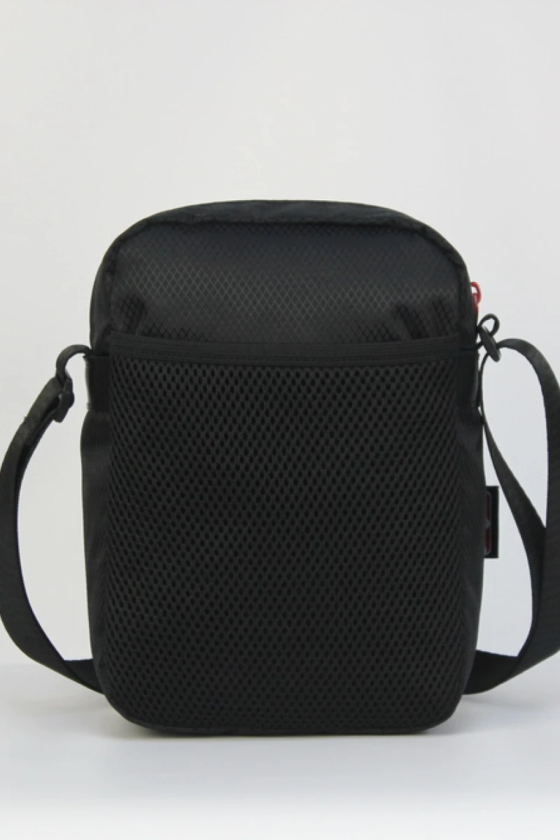 Morral clásico doble cierre Detroit Pistons - NBA Negro