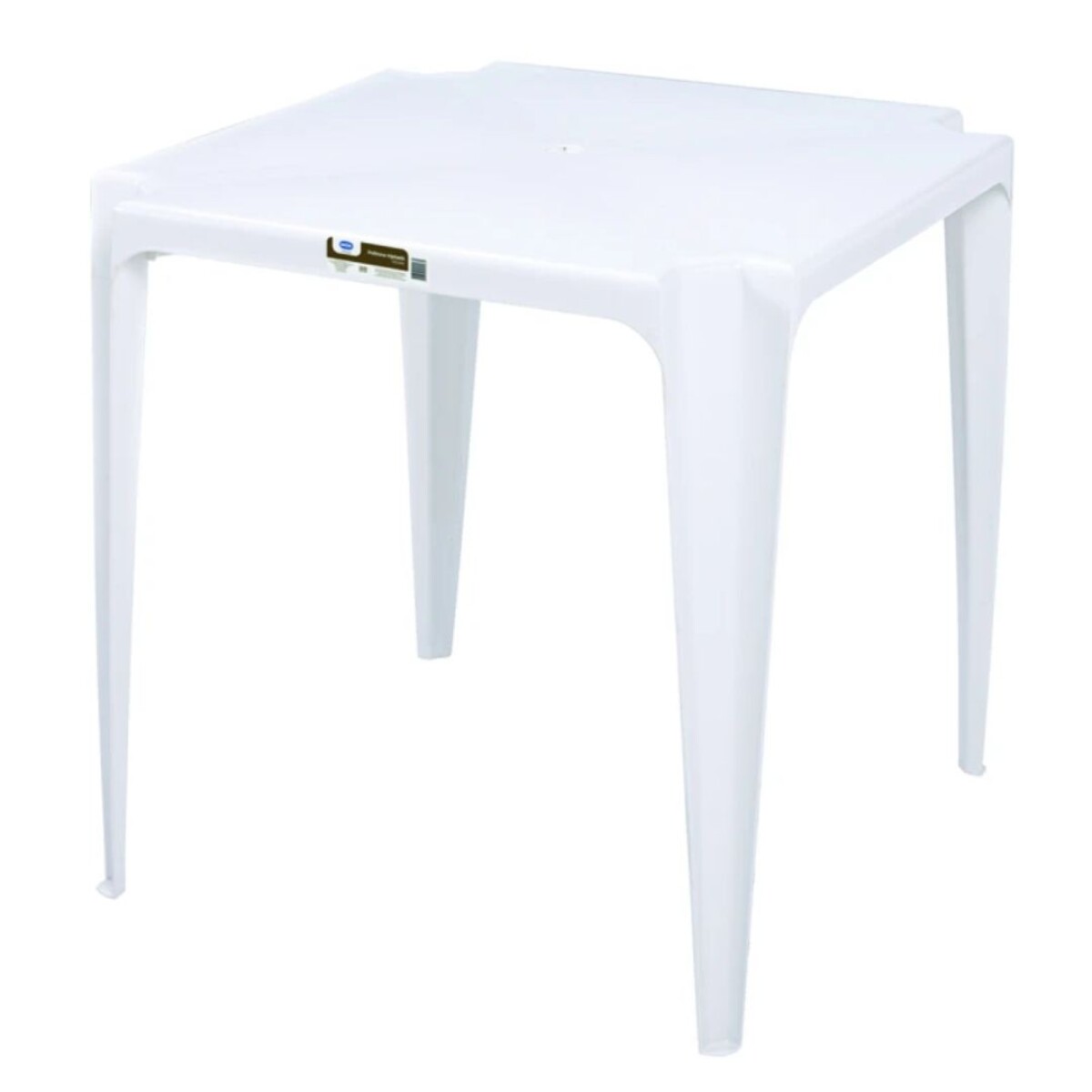 Mesa cuadrada Blanca 70 x 70 cm Bela Vista 