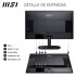 Monitor Gamer Msi Pro Mp245v 23.8" MONITOR MSI MP245V 23.8" FHD