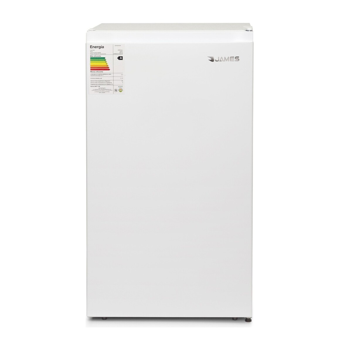 James Jn-90k Heladera Frigobar Color Blanco Con Capacidad De 91l 220v 