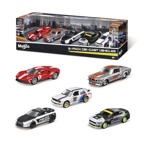 Set x 5 Vehículos Todoterreno Maisto Escala 1:64 Diseños Surtidos U