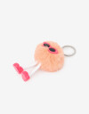 Rega Varios Llavero Y Charm De Pompón - Rosa Claro