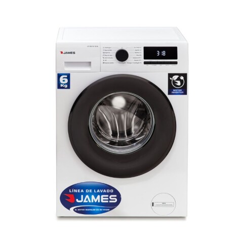 LAVARROPAS JAMES 6KG INVERTER Lavarropas James 6kg Inverter