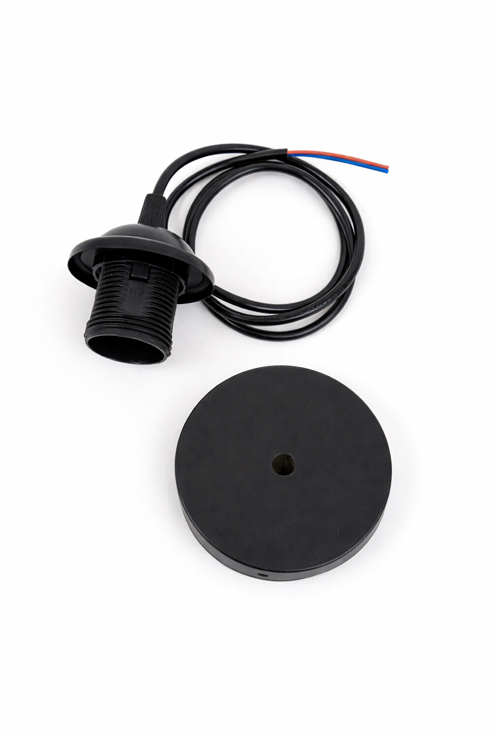 Portalámpara Clair Negro