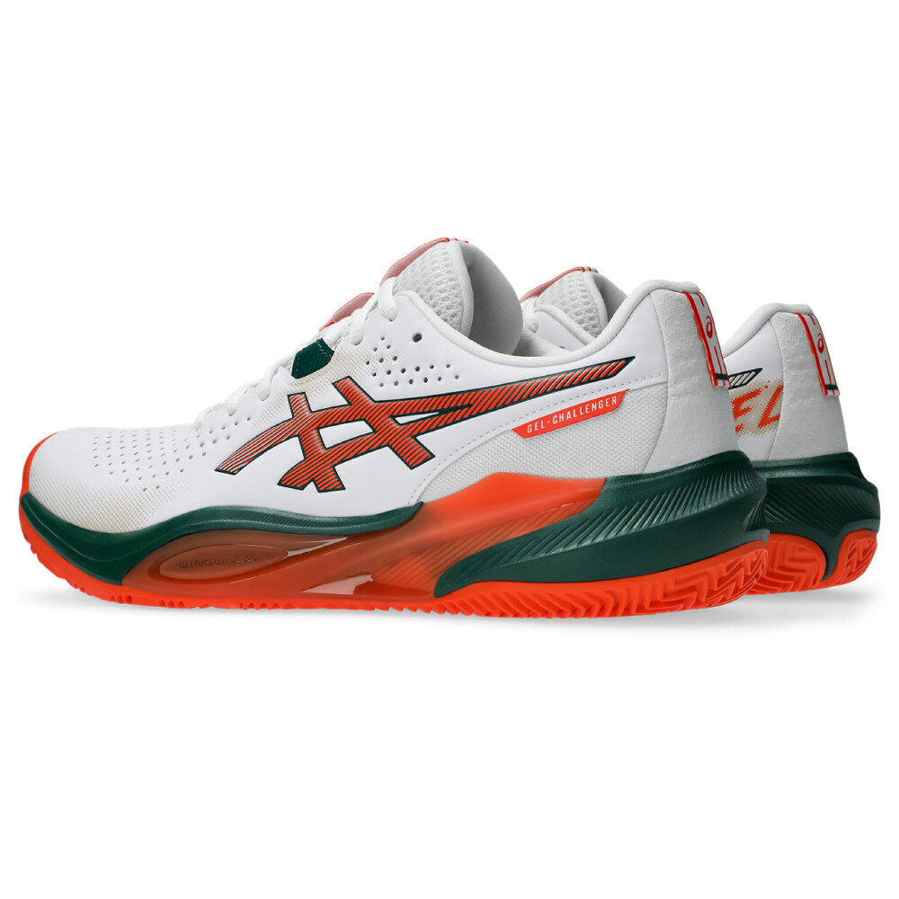 Zapatillas Tenis Gel-Challenger 15 Padel Hombre White/energy Orange