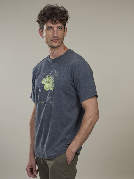 T-SHIRT NUCLEUS CARBON MEL