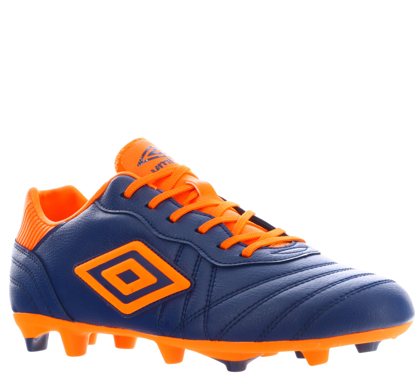 Championes de Fútbol 11 Hombre Umbro Touch FG - Azul - Anaranjado 