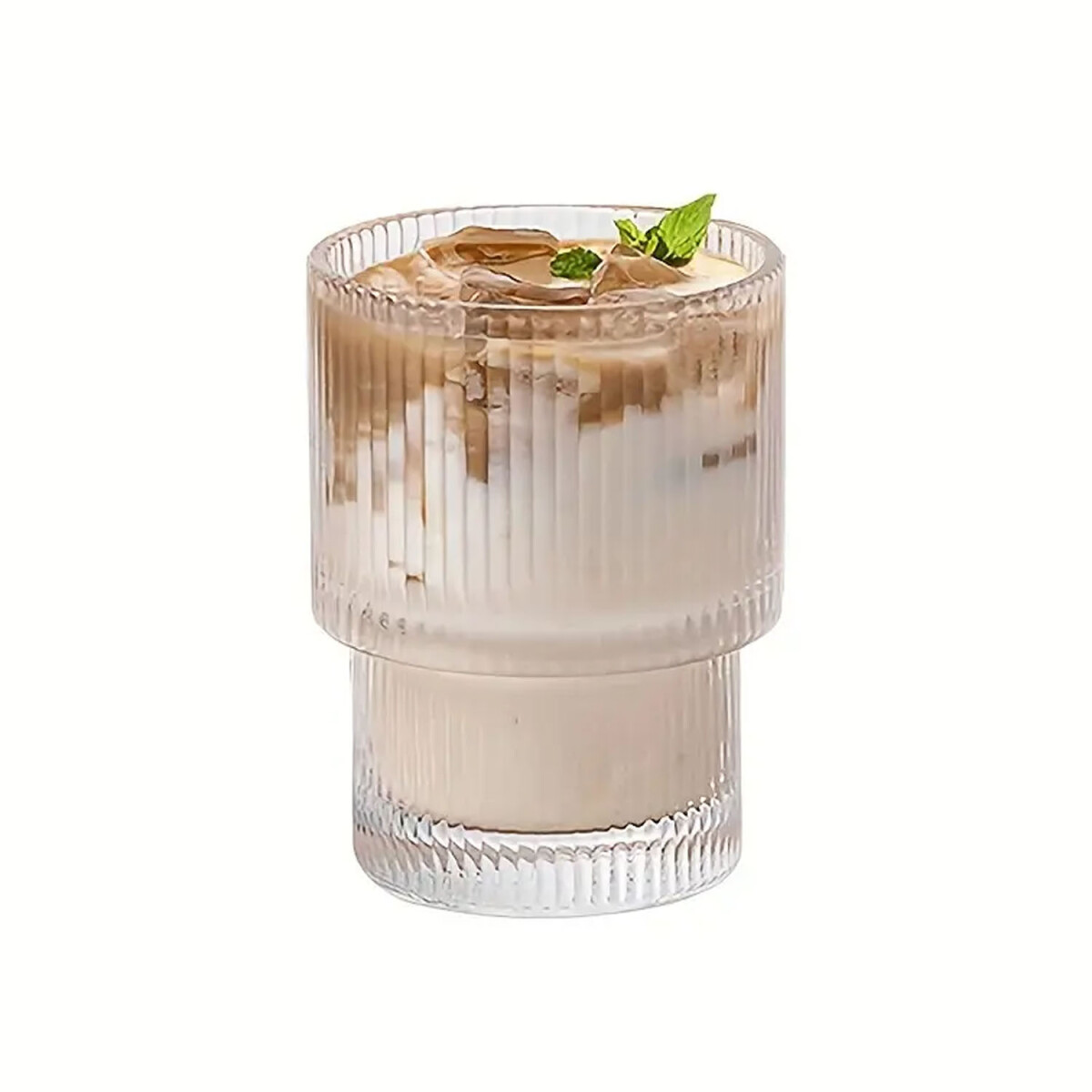 Vaso Line de 300Ml para Agua Refresco Bebidas en Vidrio - Transparente 