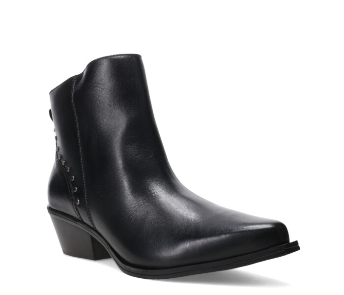 Botas de Mujer Bottero caña baja en punta 347708 Negro