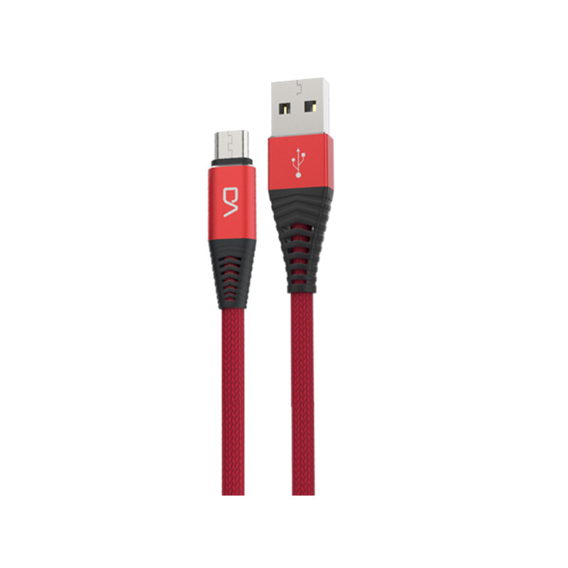 Cable USB a Micro USB 1mts 2.1A MARVO Rojo Cable USB a Micro USB 1mts 2.1A MARVO Rojo