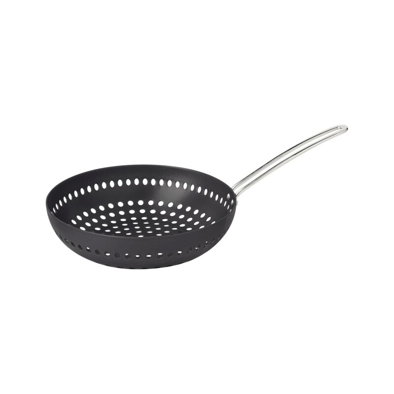 Wok para Parrilla Perforado Tramontina Churrasco con Mango 26cm Wok para Parrilla Perforado Tramontina Churrasco con Mango 26cm