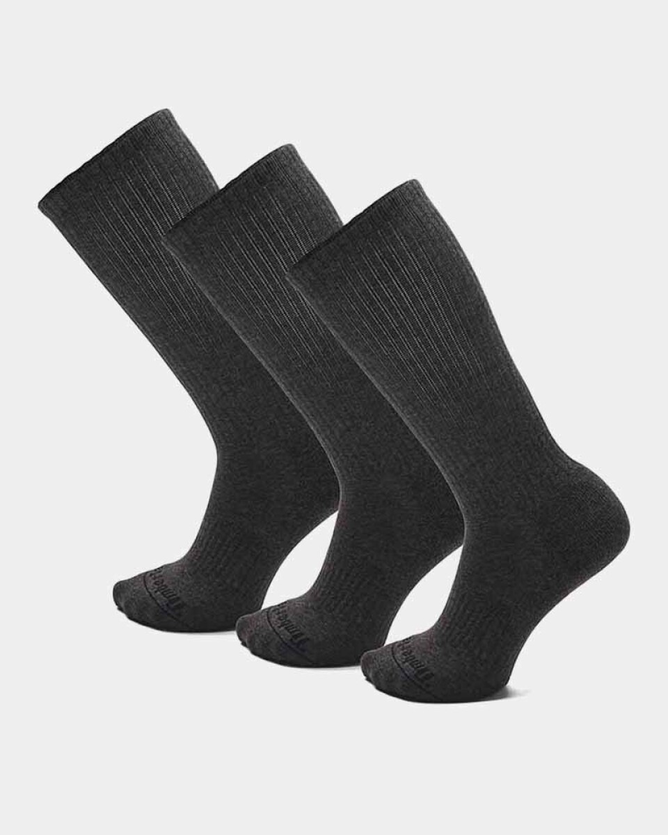 Medias Core SC 3 Pack Unisex - Dark Grey Heather 