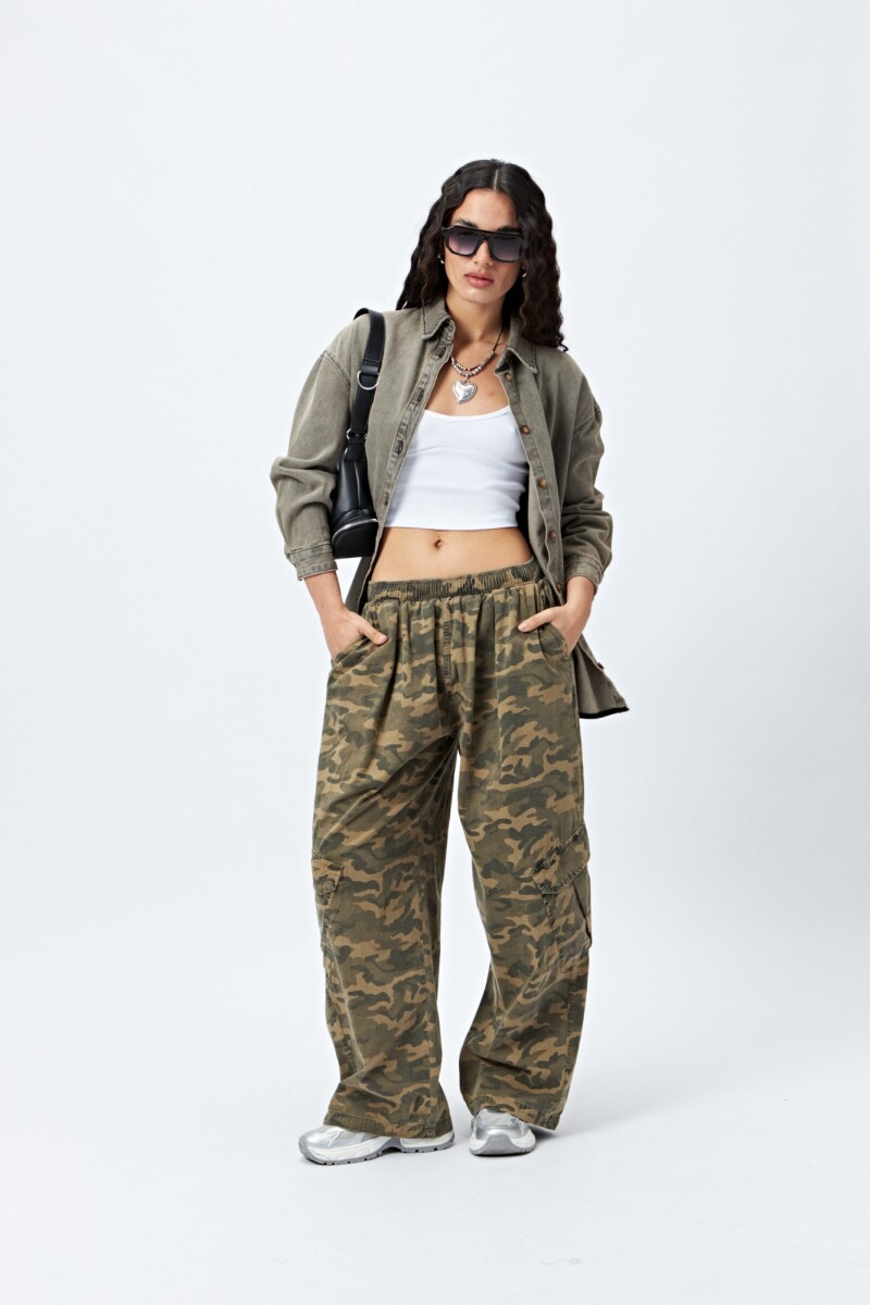 PANTALÓN HOSHI Verde Militar