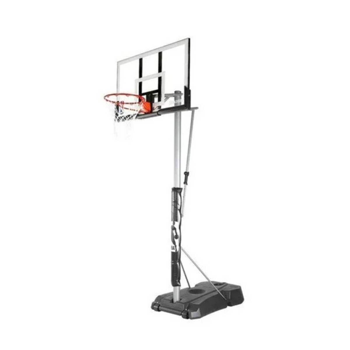 Tablero y Aro Spalding Basquet Portátil recreativo - 52” 
