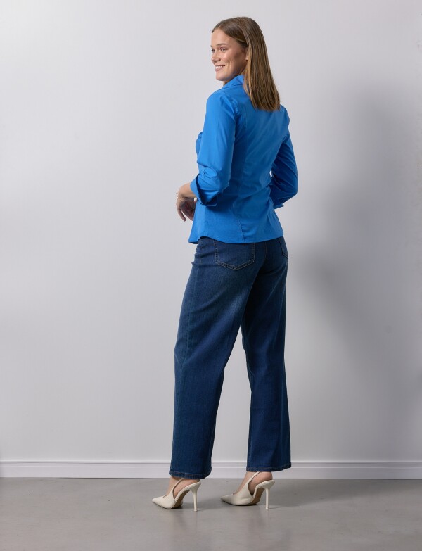 Camisa Tablitas AZUL