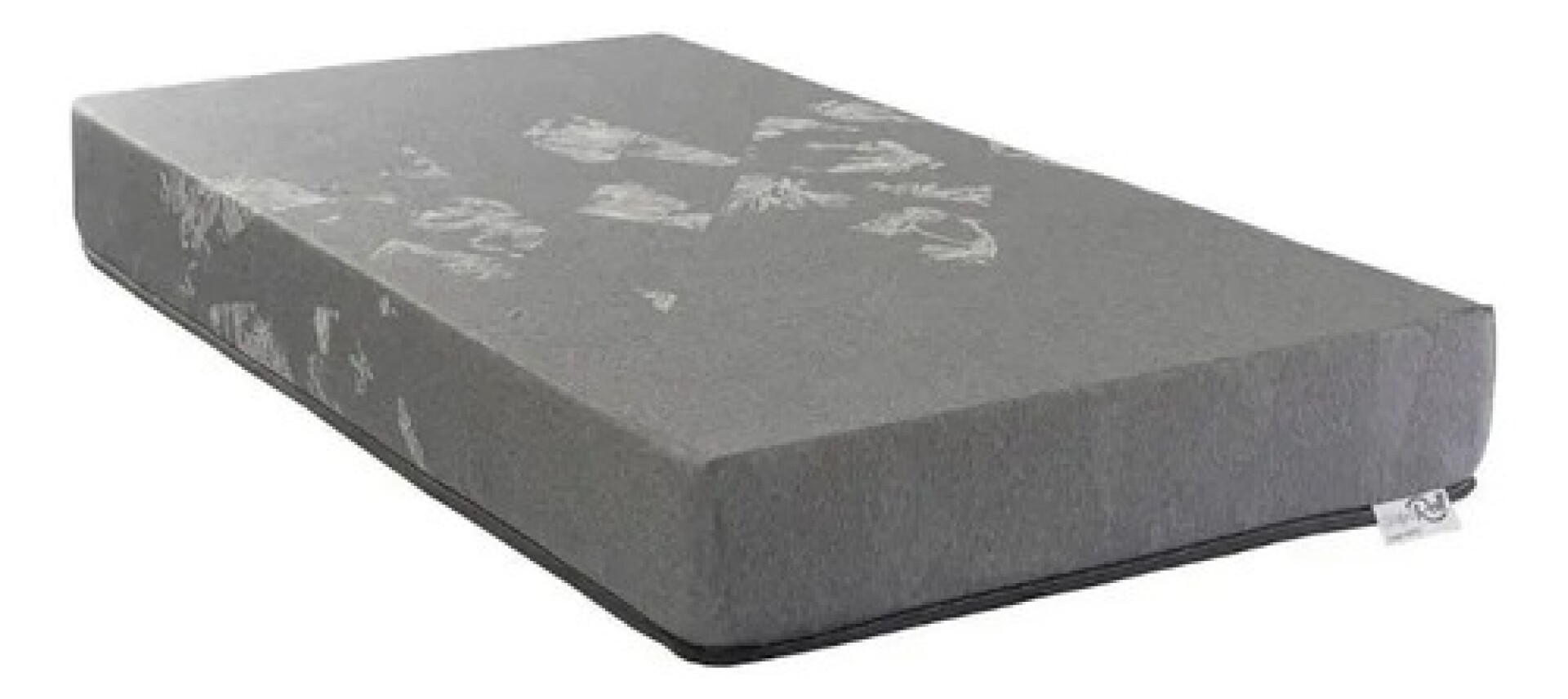 Colchón 1 Plaza Espuma Alta Densidad 19 Cm 120 Kg Kappesberg - Gris 1 