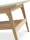 Mesa de centro KALBY 60x120 roble claro Mesa de centro KALBY 60x120 roble claro