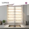 Cortina Roller Zebra Simple Lumax 1.2 X 2.1m Gran Calidad Beige