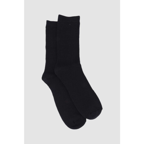 Pack x2 medias full terry Negro