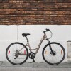 Bicicleta S Pro Discovery Lady Rodado 700C Urbana Con 21 Velocidades COBRE METALIZADO