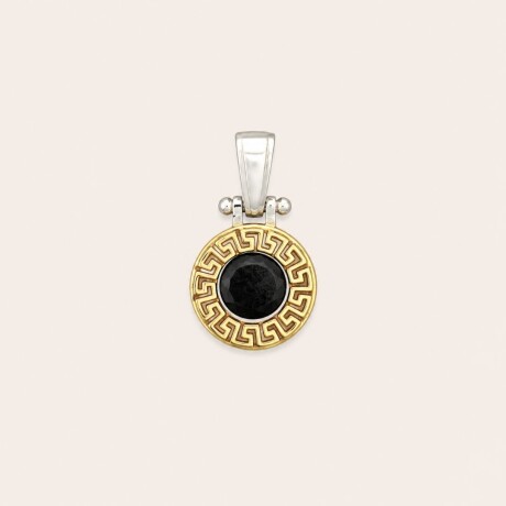 Medalla Isis Black - Plata y Oro Medalla Isis Black - Plata y Oro