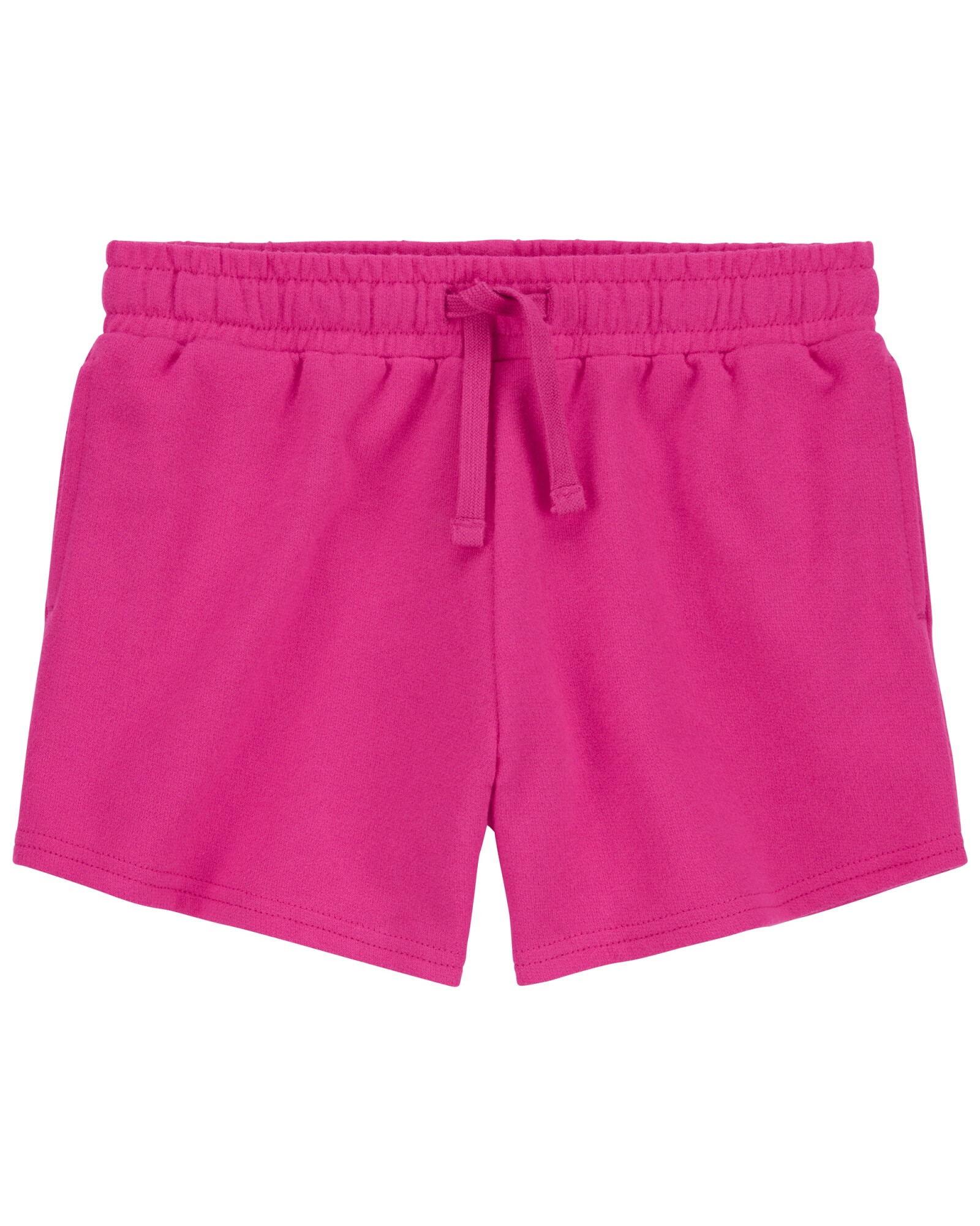 Short de algodón, con cordón, rosado Sin color