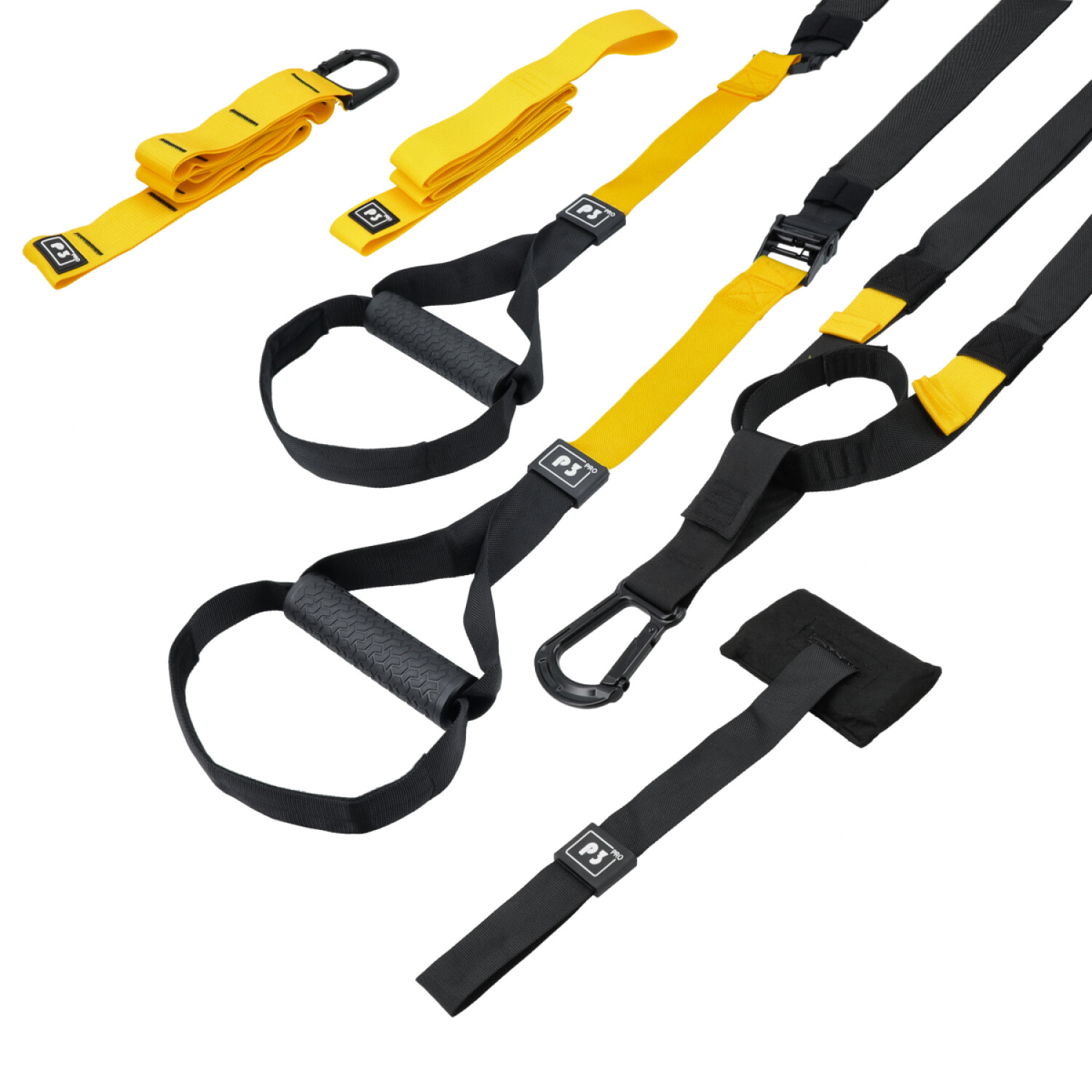 Bandas De Suspension Set Entrenamiento Resistencia Regulables Profesional  Gym Trx Crossfit Imback — Clemur