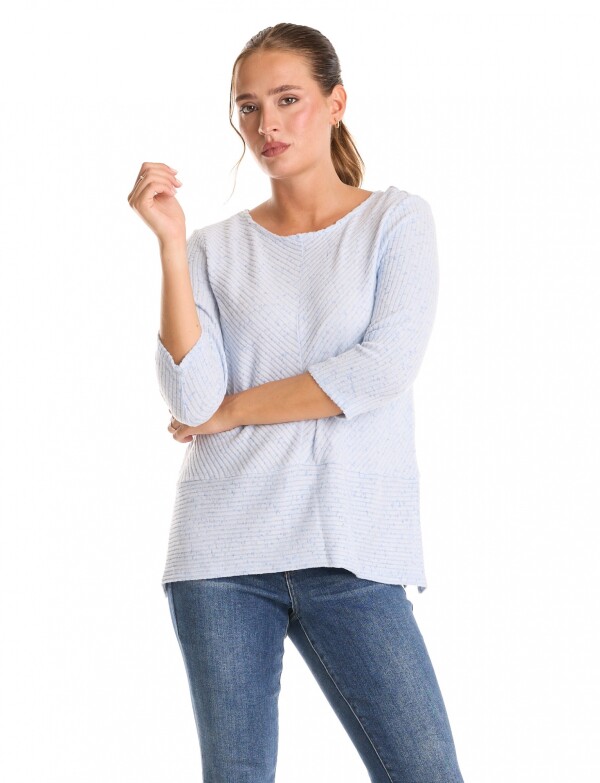 Buzo Ribs Det Btn CELESTE