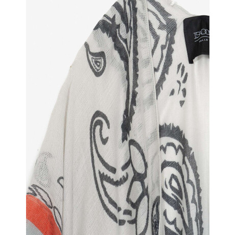 Kaftan Con Diseño De Bulgaros Combinacion Multicolor