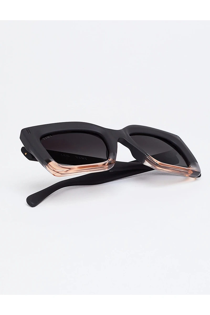 Lentes Tiwi Mali Bicolor Black/pink With Blackgradient Lenses