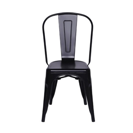 Silla Tolix OR1117-01 Metal 120Kg Universo Binario NEGRO