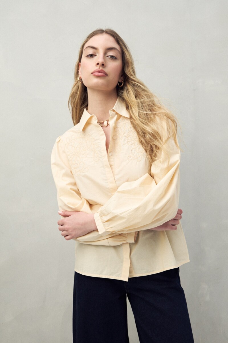 CAMISA CORDEL - Durazno 