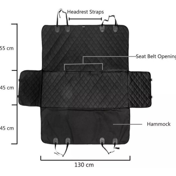 Funda Cubre Asiento Auto Mascotas Perro Impermeable Premium Funda Cubre Asiento Auto Mascotas Perro Impermeable Premium