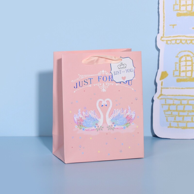 BOLSA DE REGALO CISNE HERMOSO (ROSA/S) BOLSA DE REGALO CISNE HERMOSO (ROSA/S)