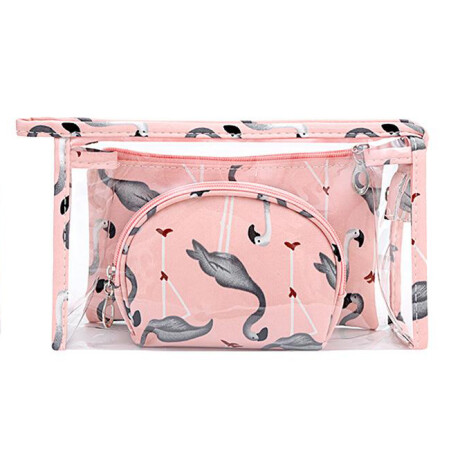 Necessaire 3 Estuches Flamencos Necessaire 3 Estuches Flamencos